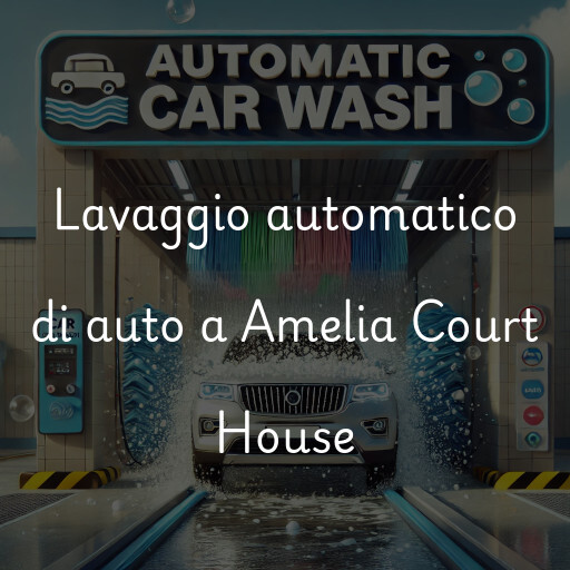 Lavaggio automatico di auto a Amelia Court House