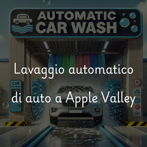 Lavaggio automatico di auto a Apple Valley