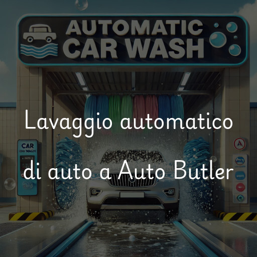 Lavaggio automatico di auto a Auto Butler