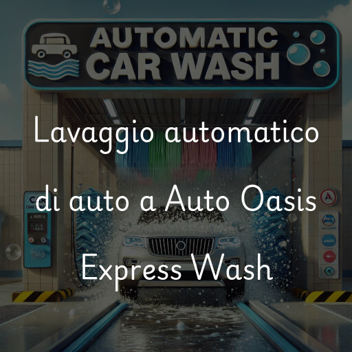 Lavaggio automatico di auto a Auto Oasis Express Wash