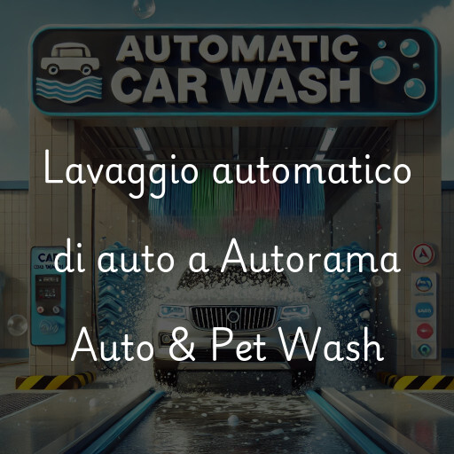 Lavaggio automatico di auto a Autorama Auto & Pet Wash