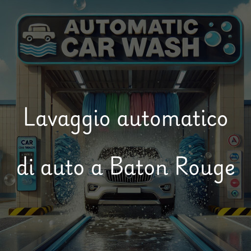 Lavaggio automatico di auto a Baton Rouge