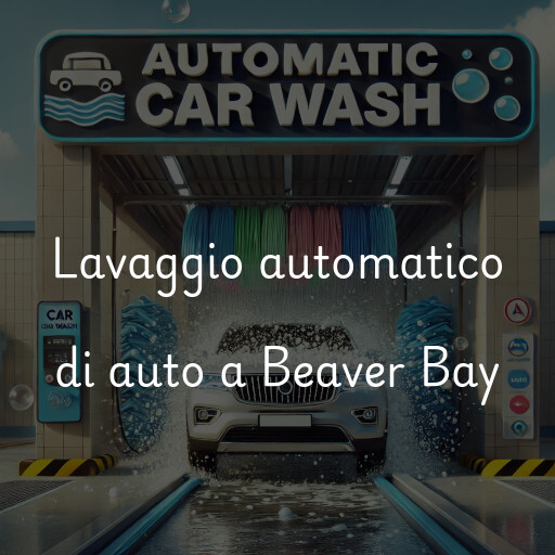 Lavaggio automatico di auto a Beaver Bay