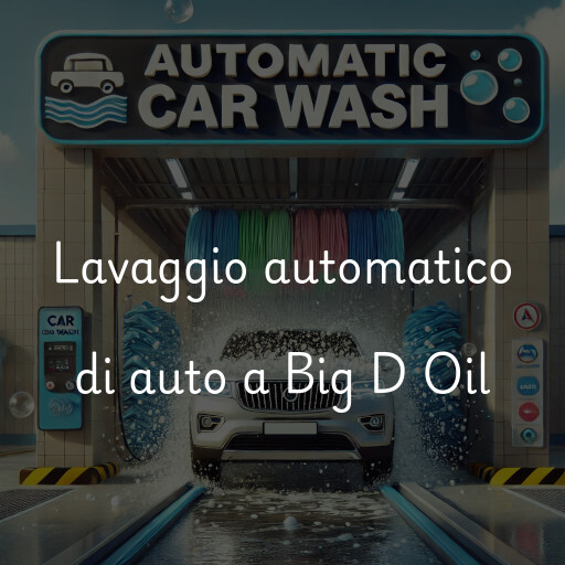 Lavaggio automatico di auto a Big D Oil