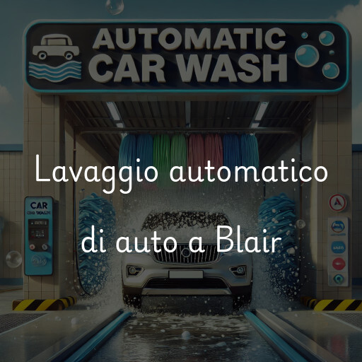 Lavaggio automatico di auto a Blair