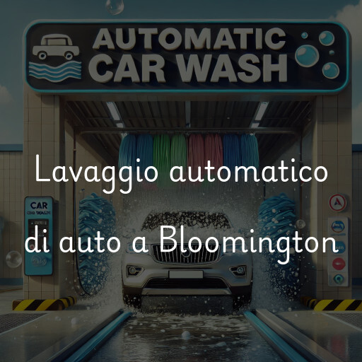 Lavaggio automatico di auto a Bloomington