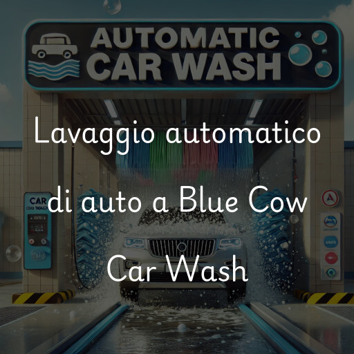 Lavaggio automatico di auto a Blue Cow Car Wash