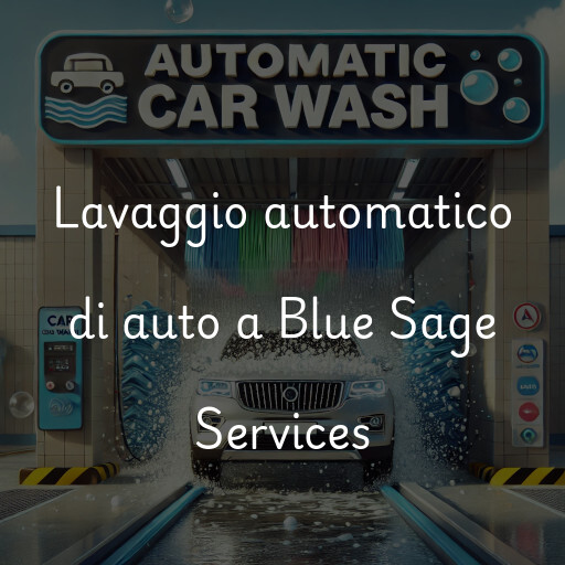 Lavaggio automatico di auto a Blue Sage Services