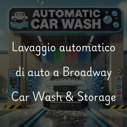 Lavaggio automatico di auto a Broadway Car Wash & Storage