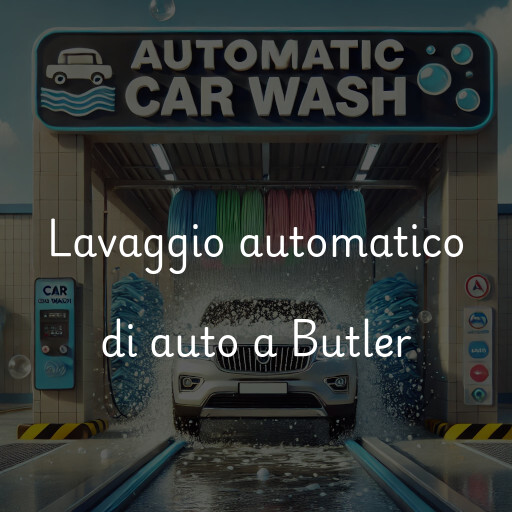 Lavaggio automatico di auto a Butler