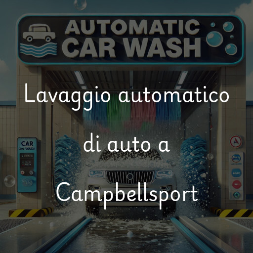 Lavaggio automatico di auto a Campbellsport