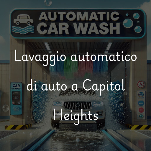 Lavaggio automatico di auto a Capitol Heights