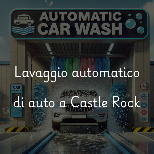 Lavaggio automatico di auto a Castle Rock