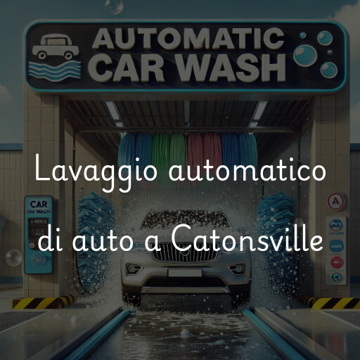 Lavaggio automatico di auto a Catonsville