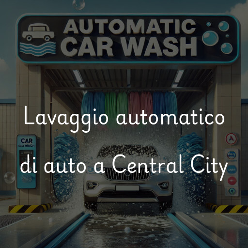 Lavaggio automatico di auto a Central City