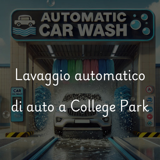 Lavaggio automatico di auto a College Park