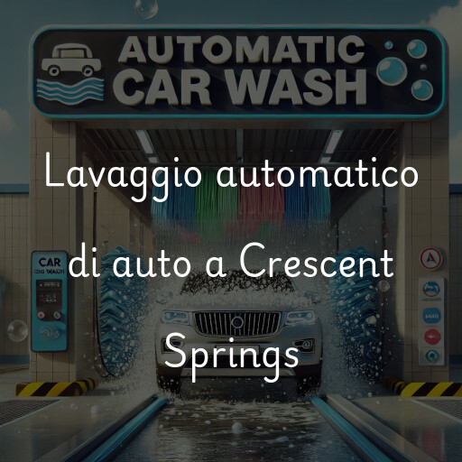 Lavaggio automatico di auto a Crescent Springs