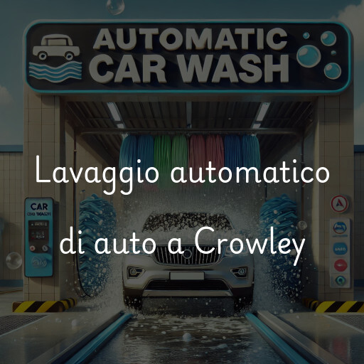 Lavaggio automatico di auto a Crowley