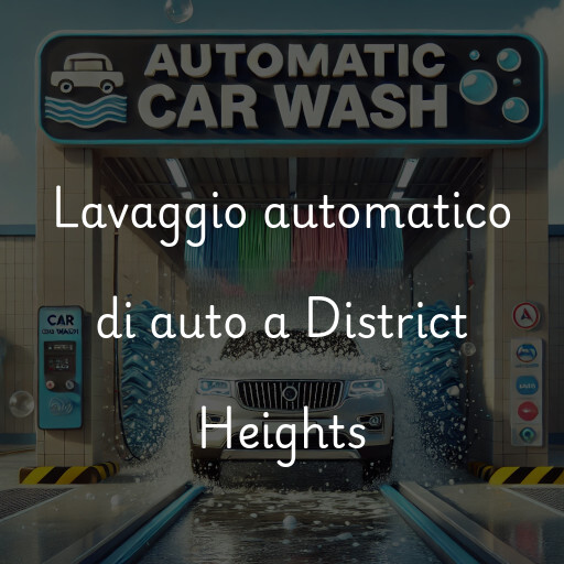 Lavaggio automatico di auto a District Heights