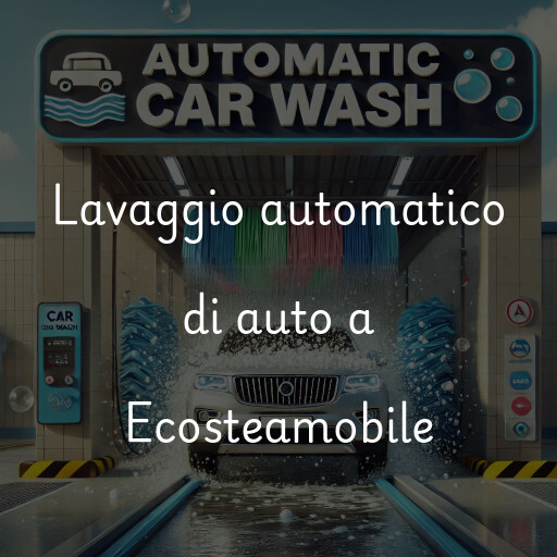 Lavaggio automatico di auto a Ecosteamobile