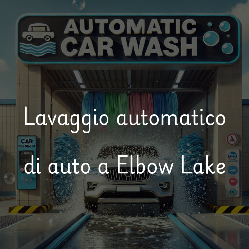 Lavaggio automatico di auto a Elbow Lake