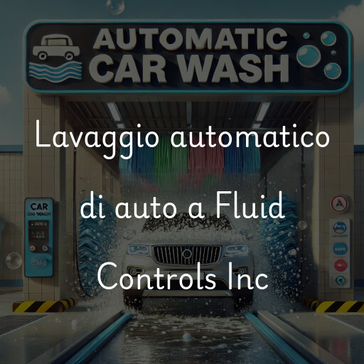 Lavaggio automatico di auto a Fluid Controls Inc