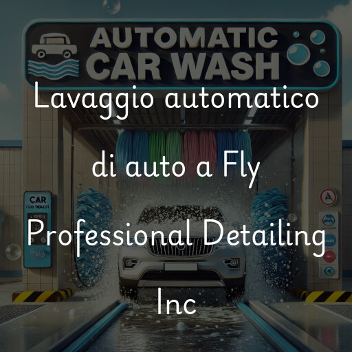 Lavaggio automatico di auto a Fly Professional Detailing Inc