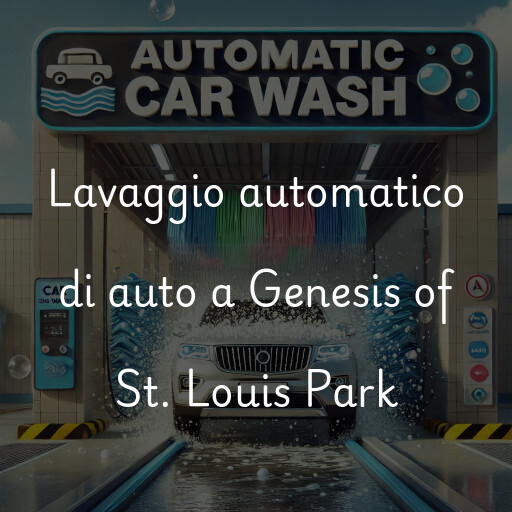 Lavaggio automatico di auto a Genesis of St. Louis Park