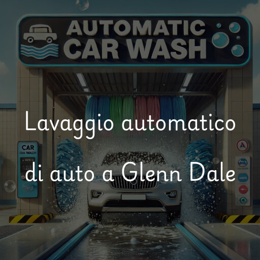 Lavaggio automatico di auto a Glenn Dale