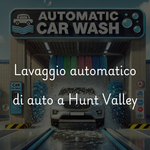 Lavaggio automatico di auto a Hunt Valley