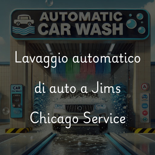 Lavaggio automatico di auto a Jims Chicago Service