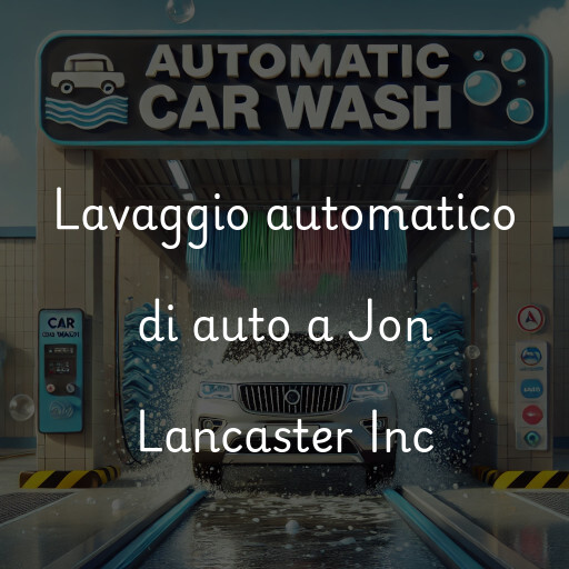 Lavaggio automatico di auto a Jon Lancaster Inc