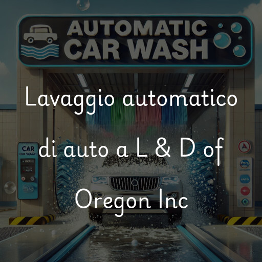 Lavado de autos en L & D of Oregon Inc