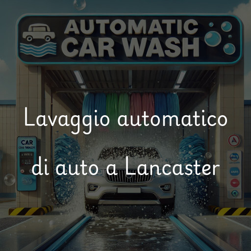 Lavaggio automatico di auto a Lancaster