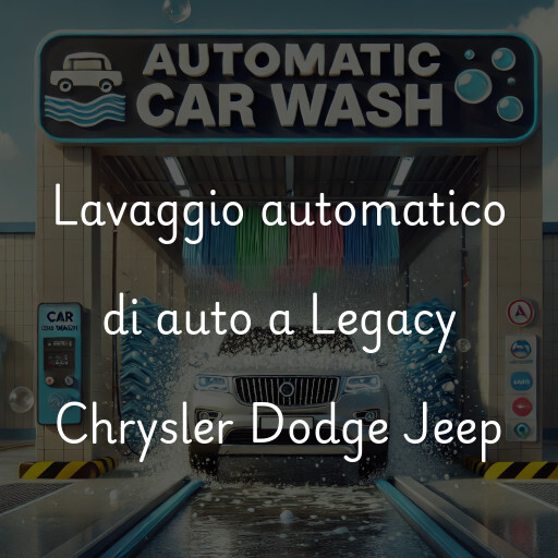 Lavaggio automatico di auto a Legacy Chrysler Dodge Jeep