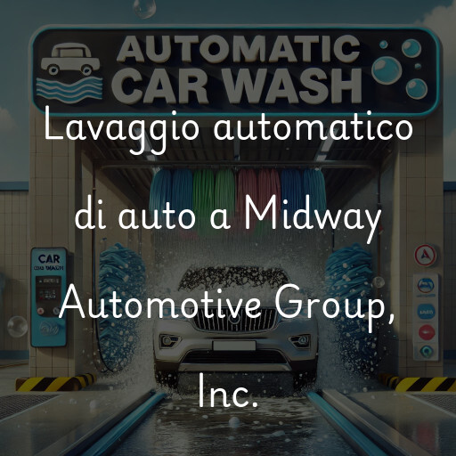 Lavaggio automatico di auto a Midway Automotive Group, Inc.