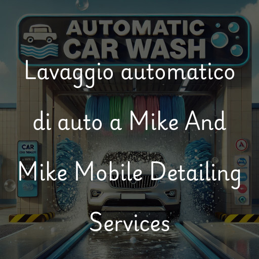 Lavaggio automatico di auto a Mike And Mike Mobile Detailing Services