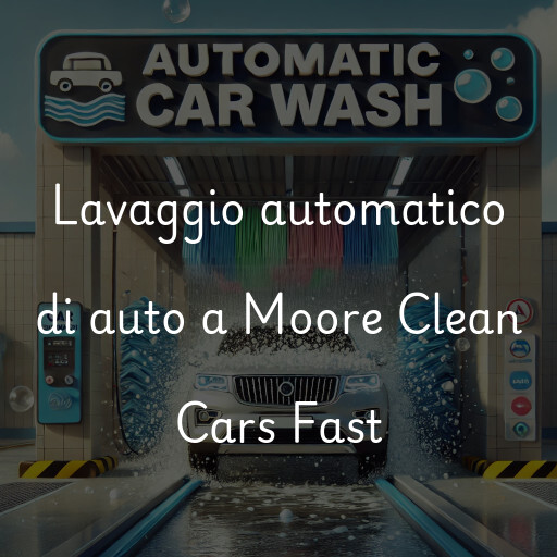 Lavaggio automatico di auto a Moore Clean Cars Fast