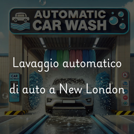 Lavaggio automatico di auto a New London