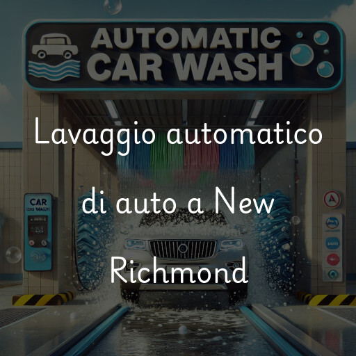 Lavaggio automatico di auto a New Richmond