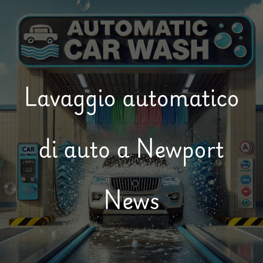 Lavaggio automatico di auto a Newport News