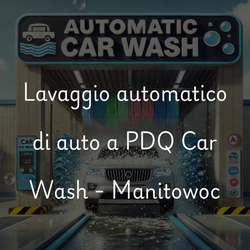 Lavaggio automatico di auto a PDQ Car Wash - Manitowoc