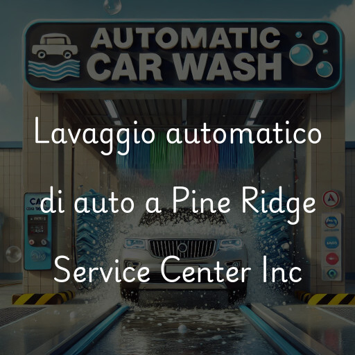 Lavaggio automatico di auto a Pine Ridge Service Center Inc