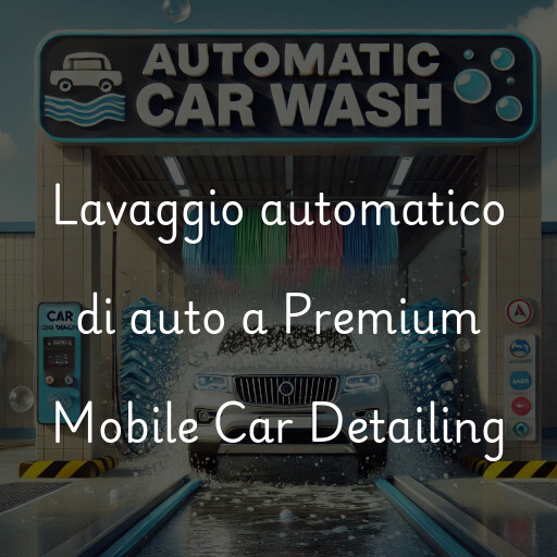 Lavaggio automatico di auto a Premium Mobile Car Detailing