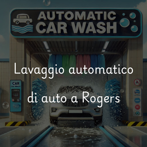 Lavaggio automatico di auto a Rogers