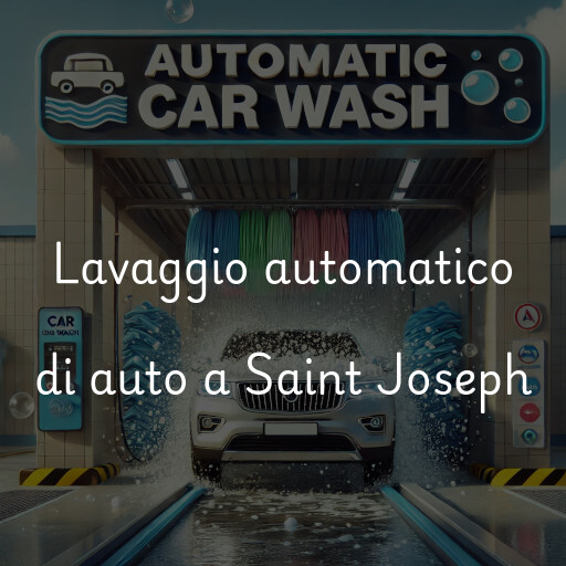 Lavaggio automatico di auto a Saint Joseph