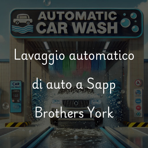 Lavaggio automatico di auto a Sapp Brothers York