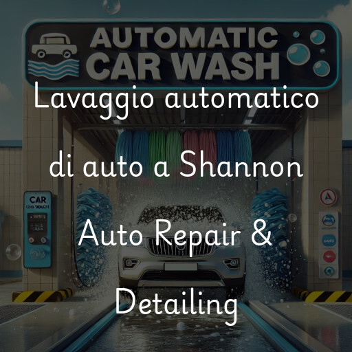 Lavaggio automatico di auto a Shannon Auto Repair & Detailing