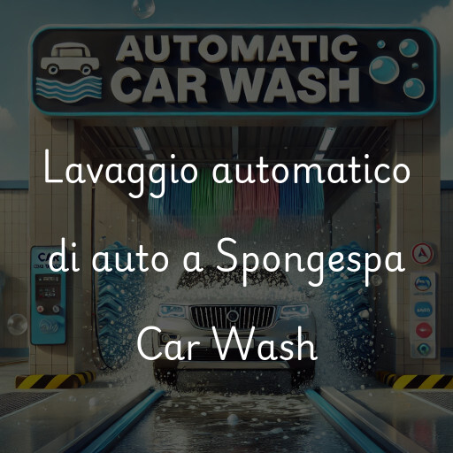 Lavaggio automatico di auto a Spongespa Car Wash