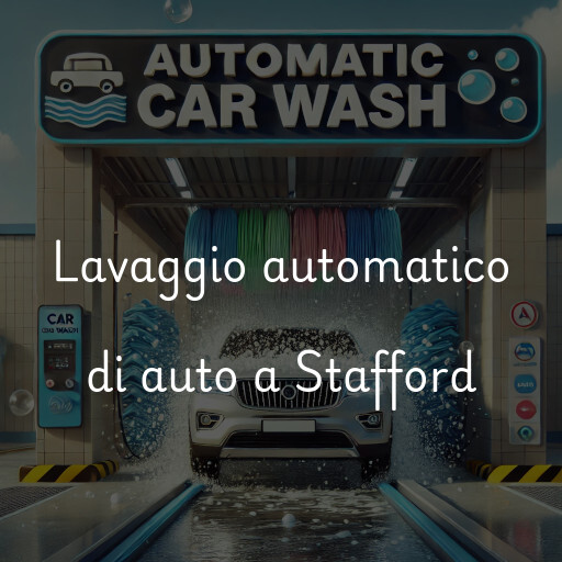 Lavaggio automatico di auto a Stafford